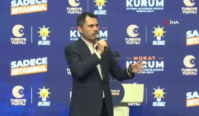 AK Parti İBB Başkan Adayı Kurum: “İstanbul’da 650 bin konutu 5 yıl içerisinde dönüştüreceğiz”