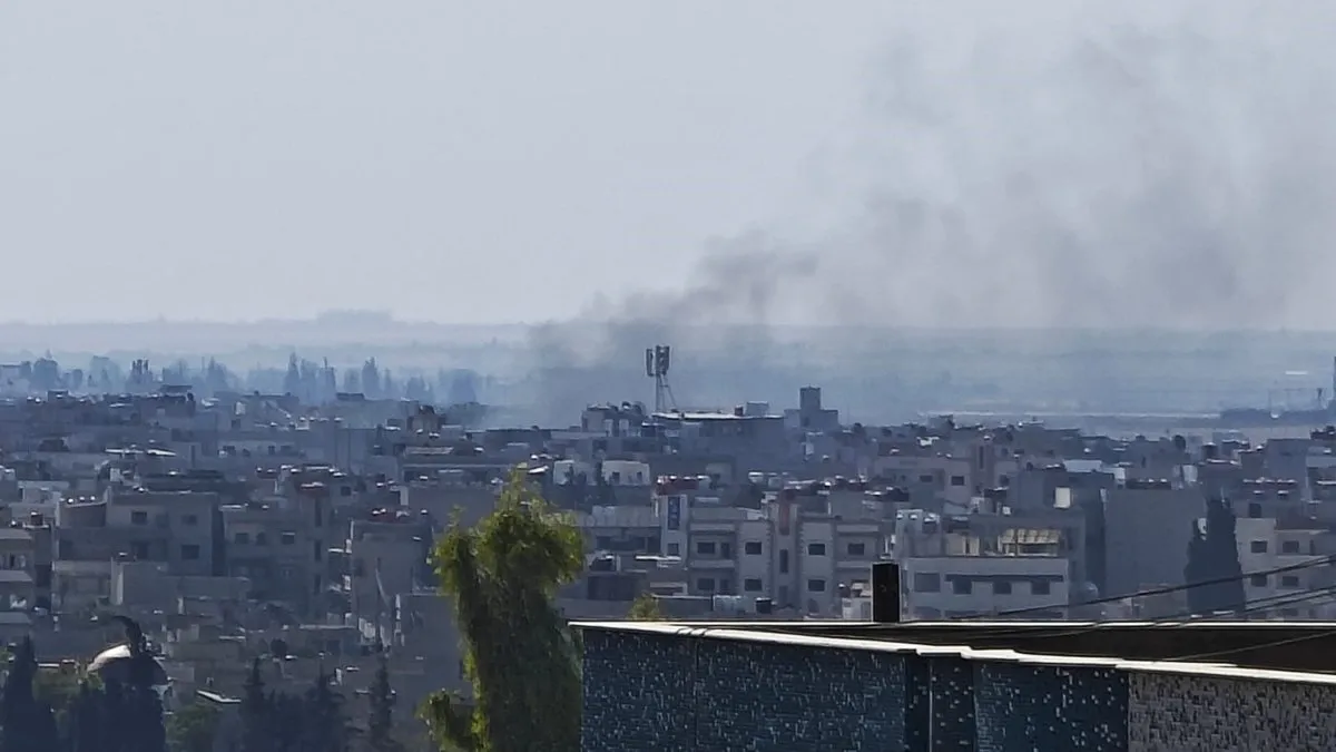 SİHA, Suriye-Kamışlı kentinde terör örgütünün birçok noktasını vurdu