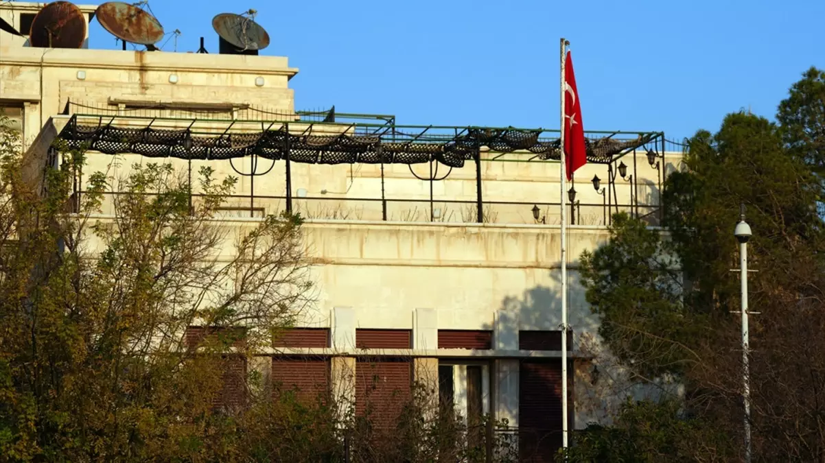 Şam Büyükelçiliği’nden ilk fotoğraf geldi