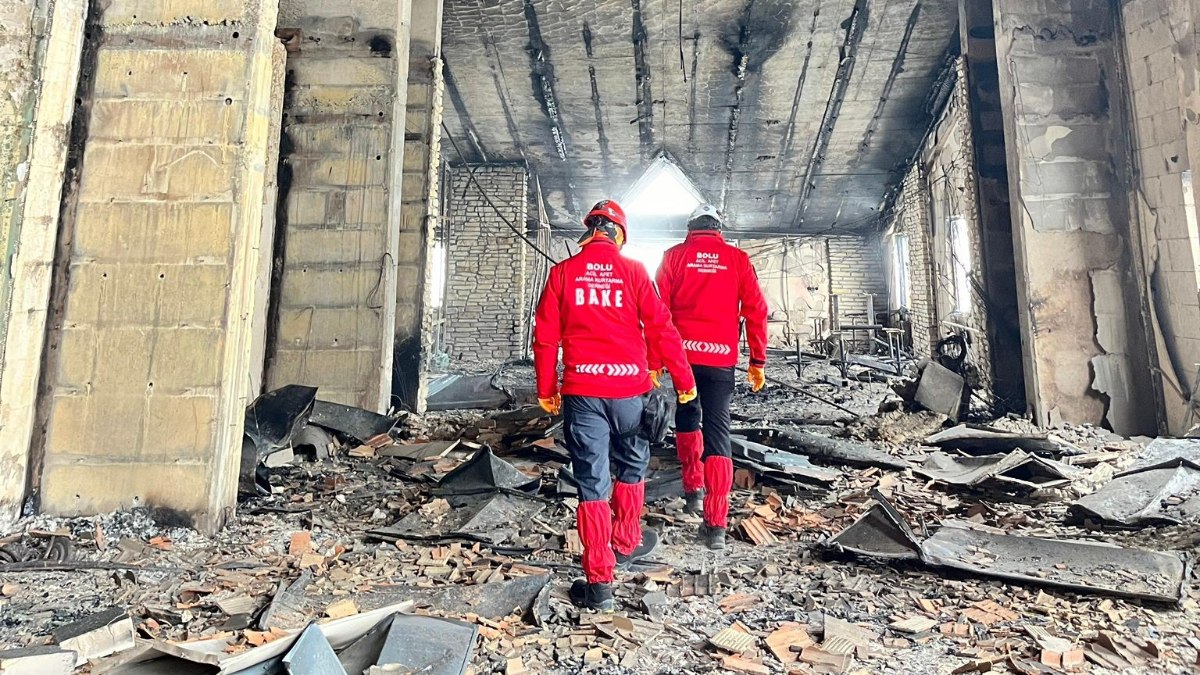 Bolu’da 76 kişinin öldüğü otelin yangın merdivenleri ve odaları